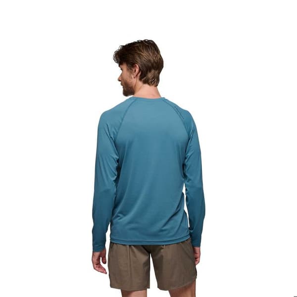 Sweatshirt Black Diamond Alpenglow blå bäck M
