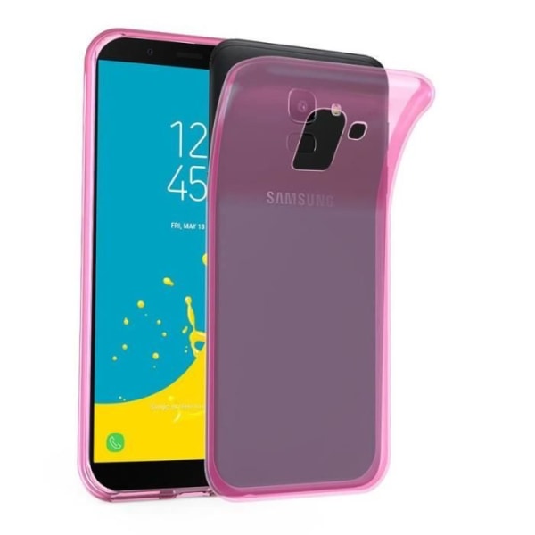 Cadorabo Fodral till Samsung Galaxy J6 2018 i TRANSPARENT ROSA