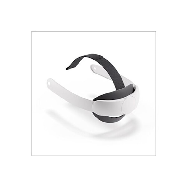 Tillbehör för virtuell verklighet Meta Ergonomisk Elite stödrem för Meta Quest 3 och 3S hörlurar. Vit och svart