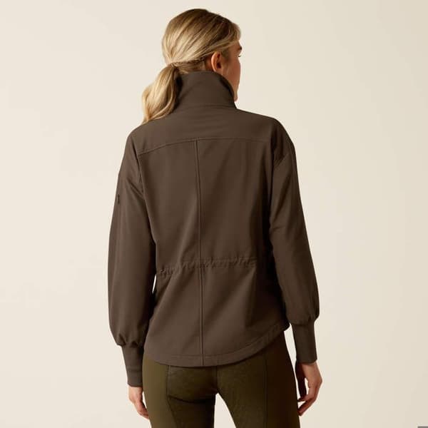 Vattentät ridjacka dam Ariat Estrade Softshell banyanbark jag