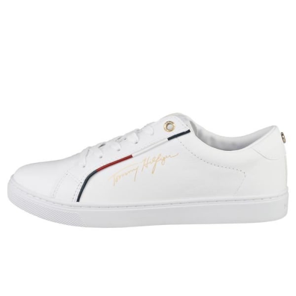 Sneakers - Tommy Hilfiger - SIGNATURE SNEAKER - Dam - Vit Vit 38