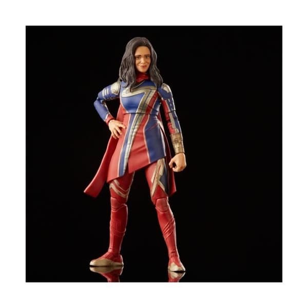 Figur - HASBRO - Ms. Marvel - 15 cm - Marvel Legends - BAF Helt Fantastiska Hulk