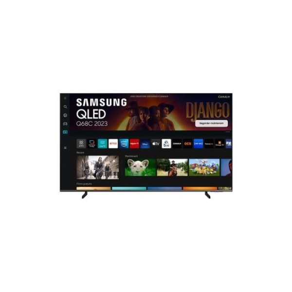 Samsung TQ75Q68CAUXXC QLED TV 190cm 4K UHD Smart TV 2023 Svart
