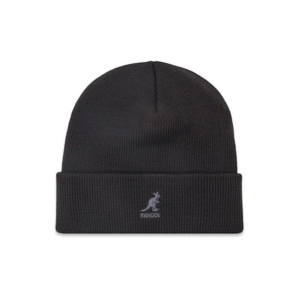 Hätta - Kangol - Akryl Pull-On - Akryl - Unisex - Höst/Vinter svart/svart Unik storlek