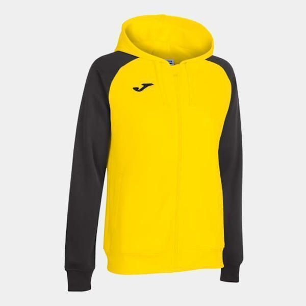 Sweatshirt - Joma - Academy IV - Gul/svart - Huva - Långa ärmar Gul svart jag