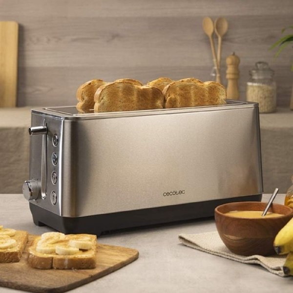 Cecotec - Cecotec BigToast Extra Dubbel Brödrost 1600 W Färg: NaN