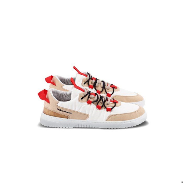 Baskets Barebarics Revive beige/vit 47