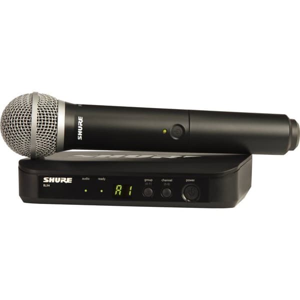 Shure BLX24E/PG58-H8E trådlöst handmikrofonsystem (518 - 542 MHz)