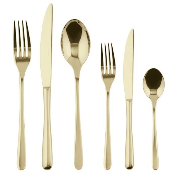 Sambonet Taste 36-delat bestickset - pvd champagne - TU