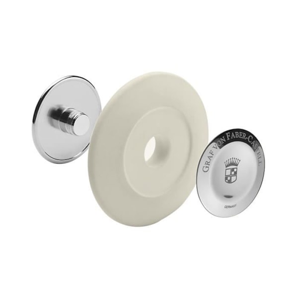 Faber Castell: Round Eraser, Platinapläterad