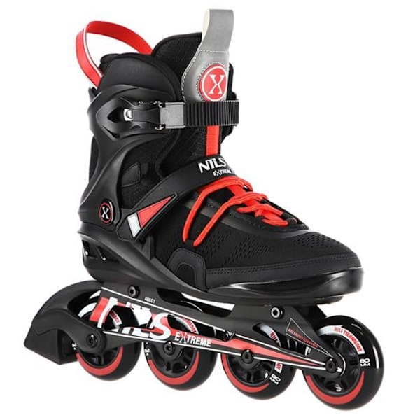 Rollerskates - NILS - NA14124 - Svart - Storlek 39 - ABEC 7 NOIR STORLEK 39