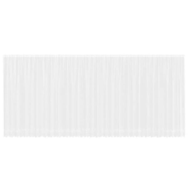VIDAXL Spetsgardin vit 900 x 240 cm - Polyester Vit