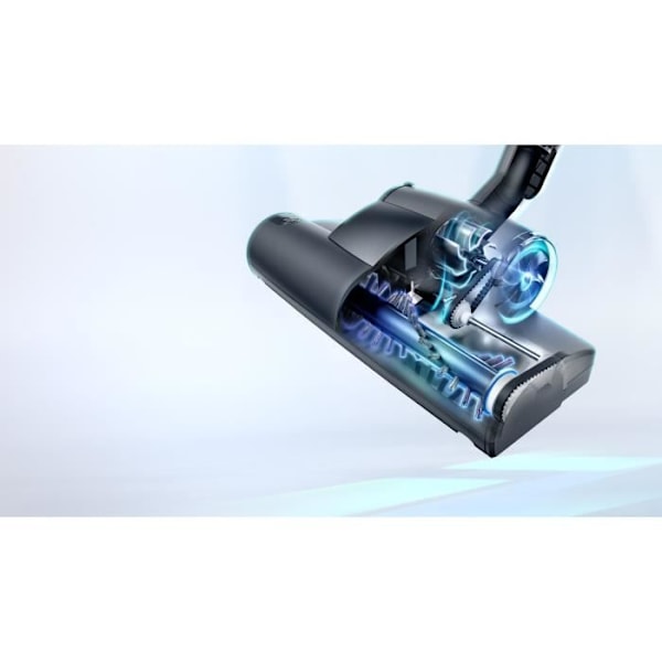 BOSCH BGS41POW1 Påslös dammsugare - ProPower - svart - 700W - 72 dB - Hepa 13 - 10m - 2,4L Svart och röd