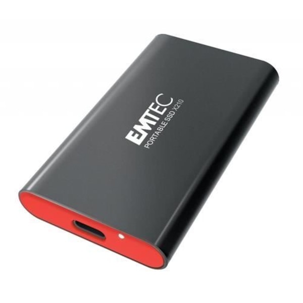 Extern SSD - EMTEC - X210 Elite - 512 Go - USB Type-C - Stöttålig