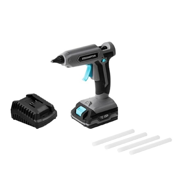 Limpistol - Cecotec - CecoRaptor Perfect Fix 2020 Advance - 20V - 2000mAh - Grå - Sladdlös Mörkgrå