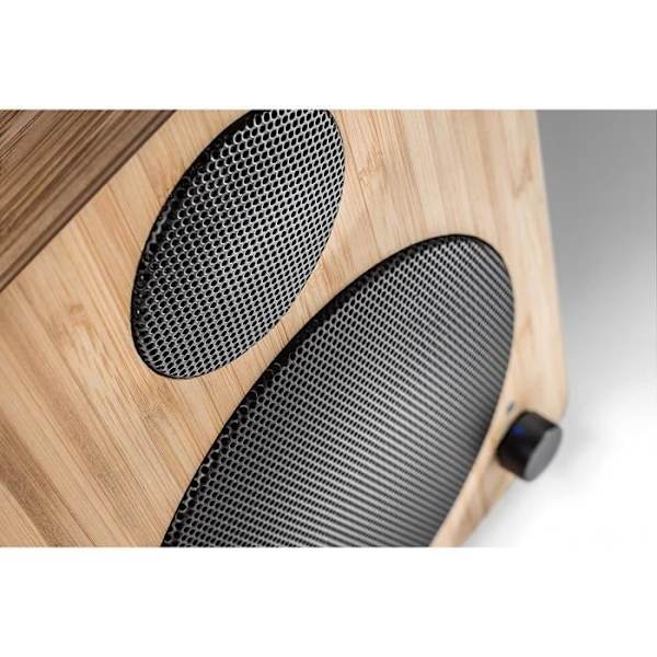 Högtalare Högtalare - WAVEMASTER Cube Mini Neo Bamboo - Bluetooth 2.1 - 36 W - Brun Bambu