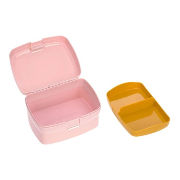 Lässig Rosa Silver Lunchbox för tjejer och pojkar - Lunchbox Adventure Tipi 150419 silver, rosa