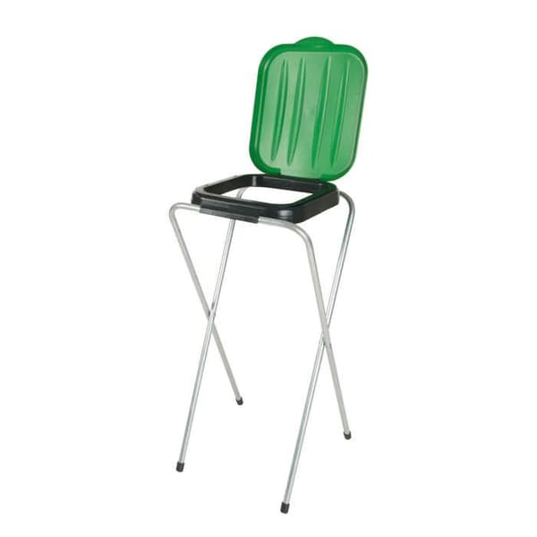 Förvaringsstöd för soppåsar 120 L, GRÖN