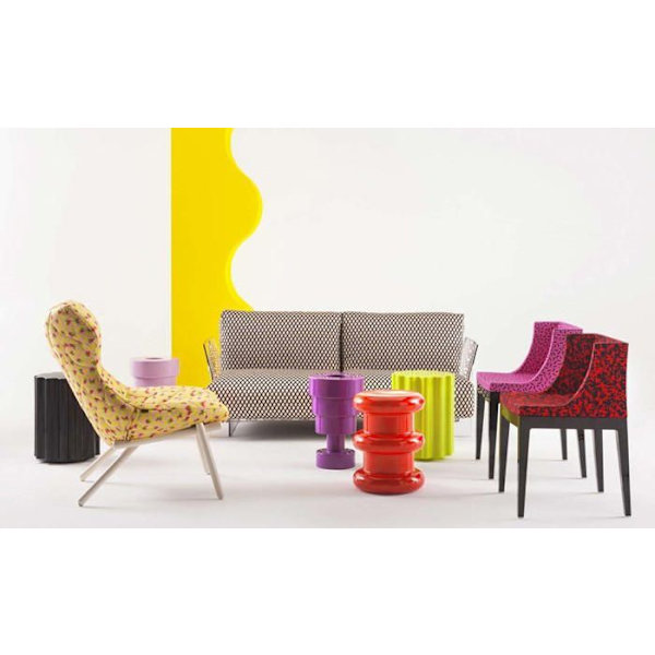 Kartell Pall - 0885310 - Kolumn, Pall, Röd