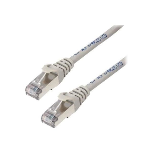 MCL Patch sladd - RJ45 CAT6 AF / UTP - 20 m - Grå