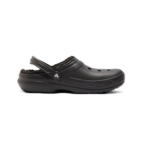 Zuecos - Crocs - Classic Lined - Svart - Bekväm - Klassisk foder - 39 1/2