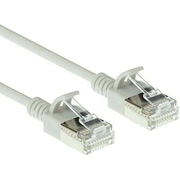 Nätverkskabel CAT6a - ACT - Ultraflätad modell - 3,8 mm - 10 Gbps - 500 MHz