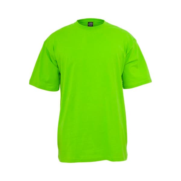 T-shirt - URBAN CLASSICS - basic tall - 100 % bomull - Lös passform - Korta ärmar Röd XL