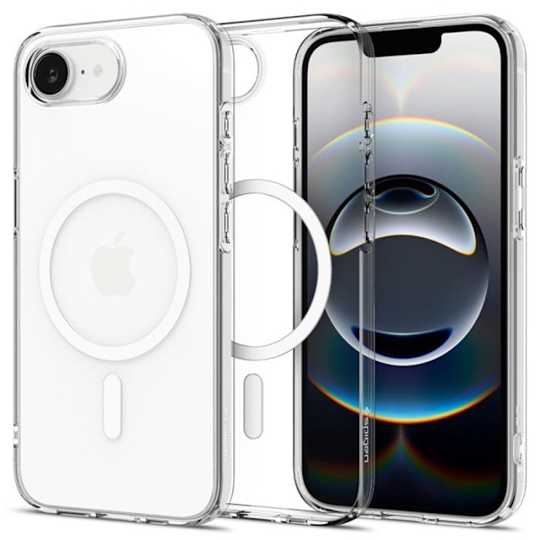 Coque Spigen Liquid Crystal Mag MagSafe för iPhone 16e (transparent) transparent