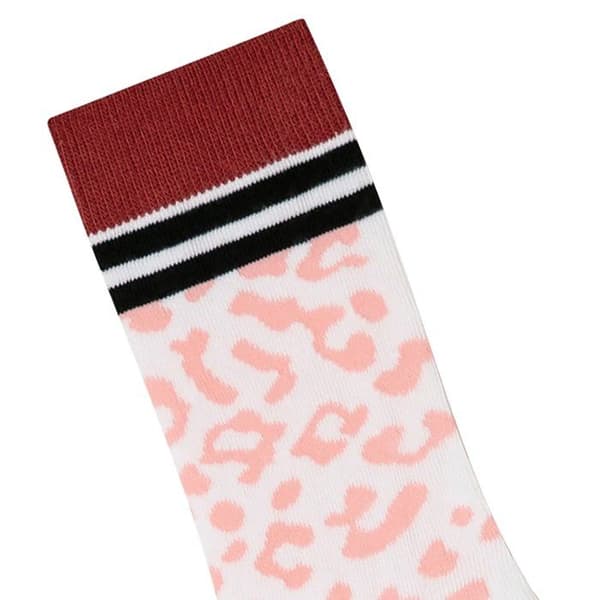 SCHIESSER Sockor Flicka - ,Förpackning om 5,5 Pack Barnsockor Röd/Rosa/Vit 31/34