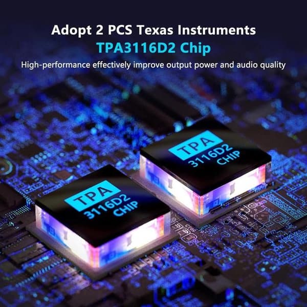 Fosi Audio BT30D 2.1 Förstärkare – Bluetooth 5.0 – Bas & Diskant