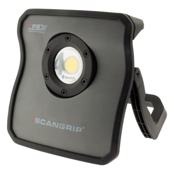 LED COB-projektor - Nova - 4 SPS - 4000 Lumen - Li-ion-batteri 11,1V - IP67/IK07 svart