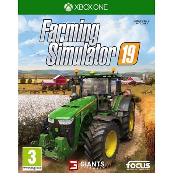 Farming Simulator 19 Xbox One-spel Vit