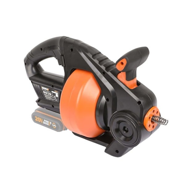 Worx - WX891.9 - 18V avloppsskruv (max 20V) - (endast verktyg - Batteri och laddare säljs separat)