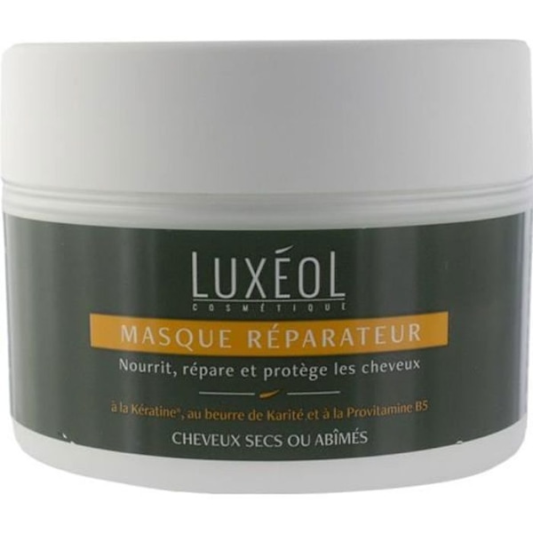 Reparerande Mask - LUXEOL - 200ml - Keratin - Sheasmör - Provitamin B5