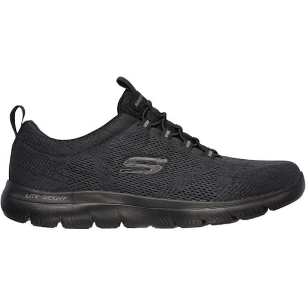 SKECHERS Track Knockhill Sneakers för män Svarta - Snören - Ovandel i textil - Gummisula Svart 43