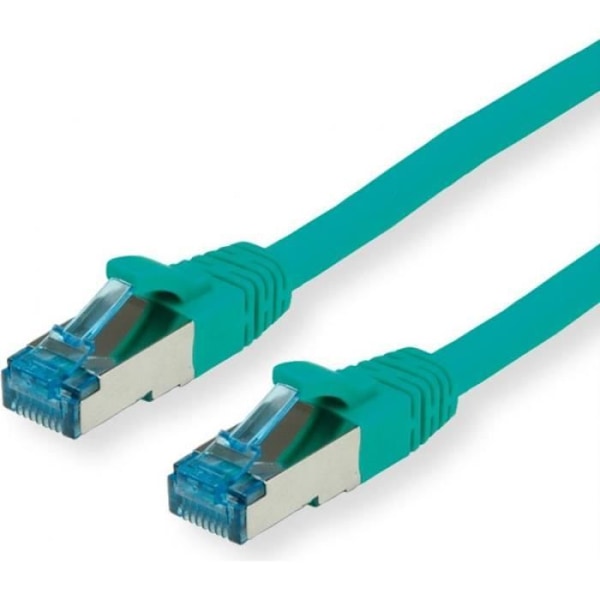 VALUE Netzwerkkabel Grön 0,3 m Cat6a S/FTP (S-STP) () - 21.99.1944