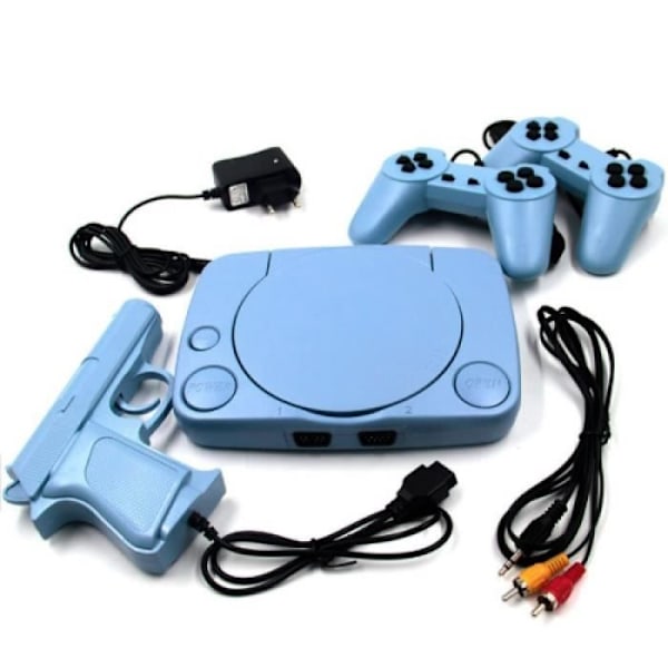 Retro-konsol - Riff - RF-2GUN - 22 spel 8 bit - 2 joysticks - Spelgunna