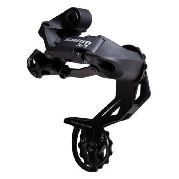 SRAM X.3 växel - Svart - Lång bur för 7-8-växlad MTB