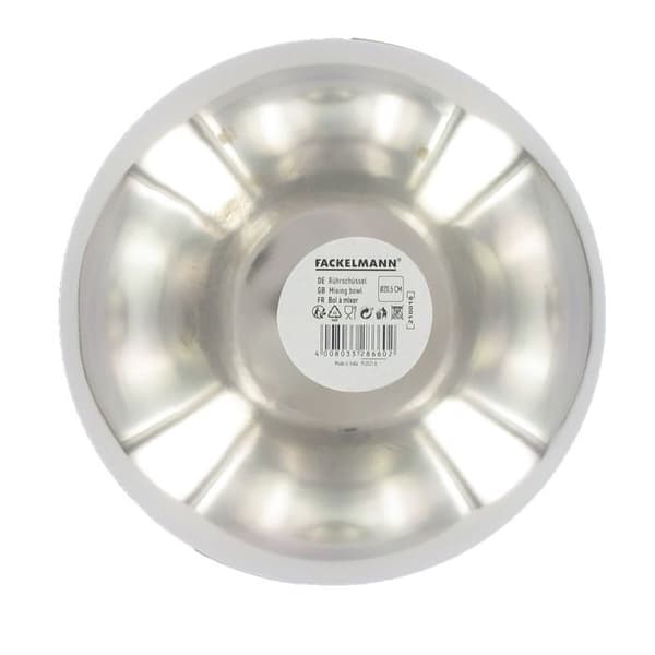 Skål i rostfritt stål för mixing med 20,5 cm diameter Fackelmann Basic Rostfritt stål