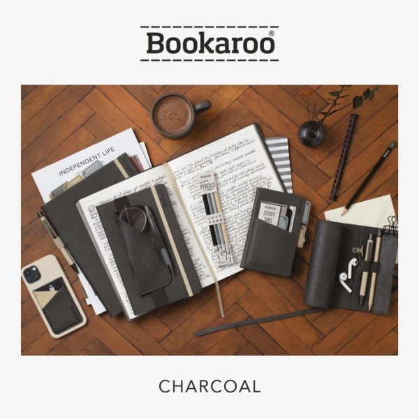 If Bookaroo förvaringsfodral Notebook organizer Antracitgrå