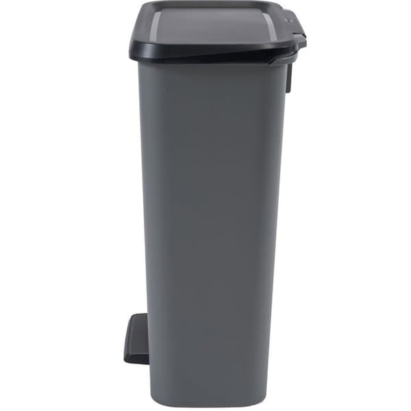 Pedalhink - CURVER - COMPATTA - 50 L - Grafitgrå - Polypropen antracit