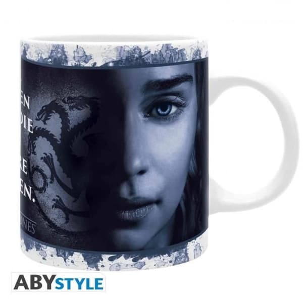 Mugg - GAME OF THRONES - 320 ml - 2 Reines - Vit Porslin