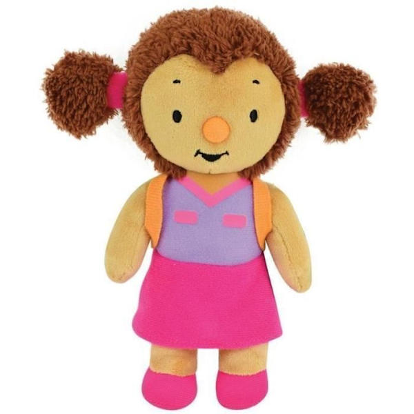 T'CHOUPI Massa av 3 Lalou, Pilou och T'choupi mjuka leksaker +/- 19 cm Flerfärgad