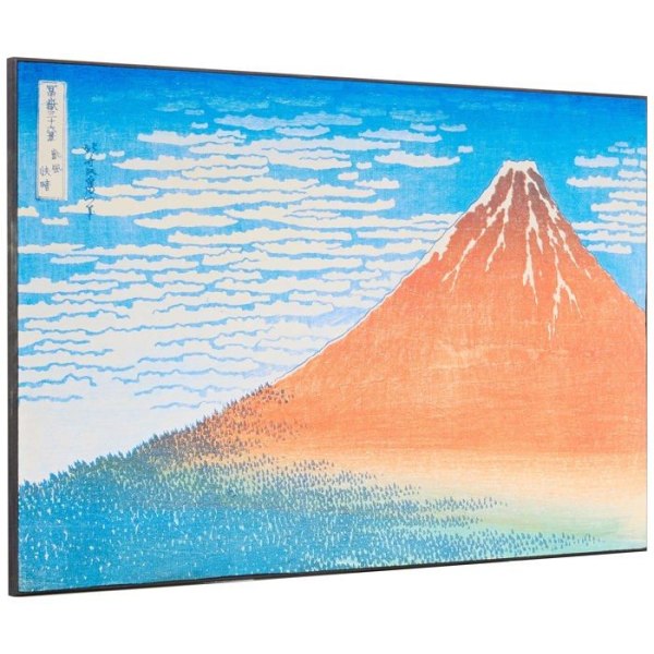 Canvastavla Artopweb ZA22250 Hokusai Der Fujiama Dekorpanel, Trä MDF, Flerfärgad, 75x50 Cm