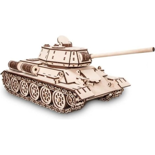 Eco-Wood-Art Model Kit 600 st T-34 Tank Wood