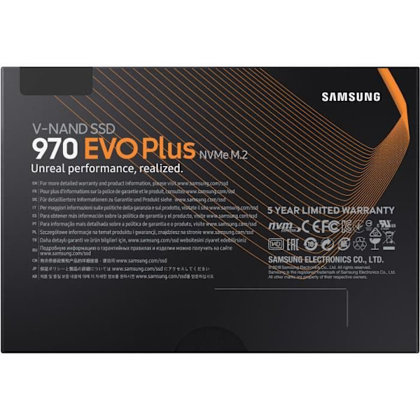 Intern SSD Samsung SSD 970 EVO PLUS - MZ-V7S2T0BW - 2TB