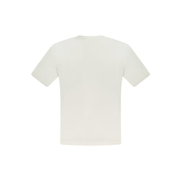 T-shirt MC bomull logotyp - North Sails. Vit S