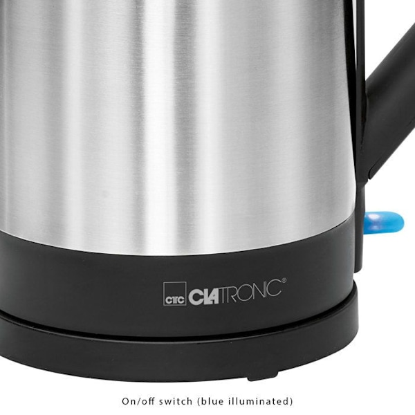 Vattenkokare 1,5L 2200W Clatronic WKS 3692 Svart