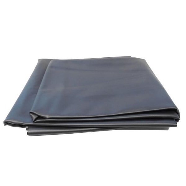 Ubbink PVC dammskydd 6x4 m Svart 401396 Svart