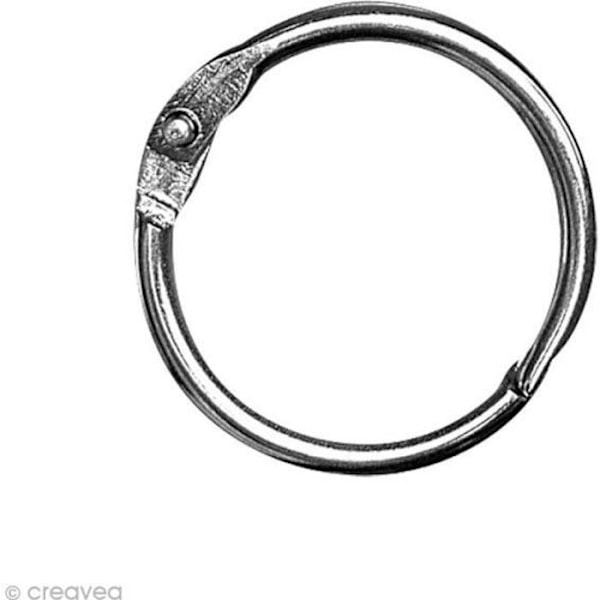 Nyckelringar - Ej specificerad - 14 mm - 12-pack - Metall - Kan anpassas med karbinhake